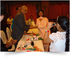 Received Giants international award on 19122010